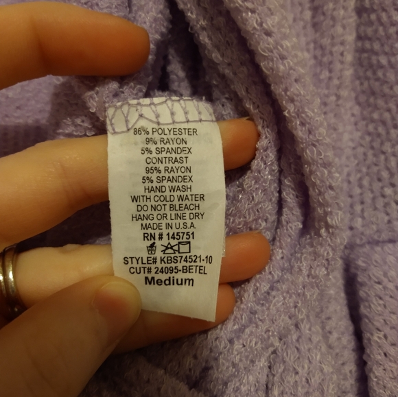 Peach love surplice ruffle bell sleeve bodysuit - Picture 5 of 7